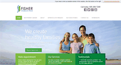 Desktop Screenshot of fisherchiropracticcenter.com